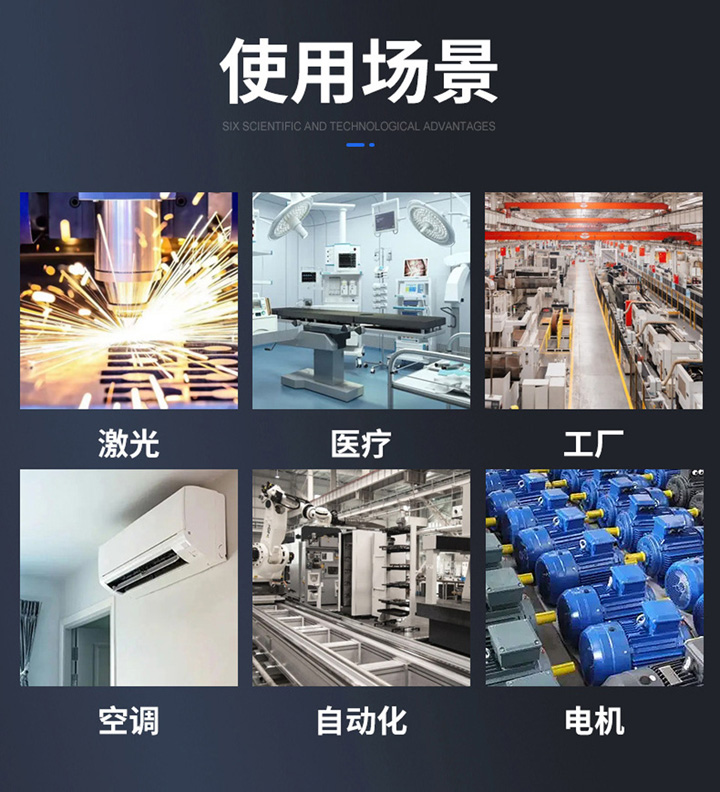 稳压器在不同行业的应用场景展示